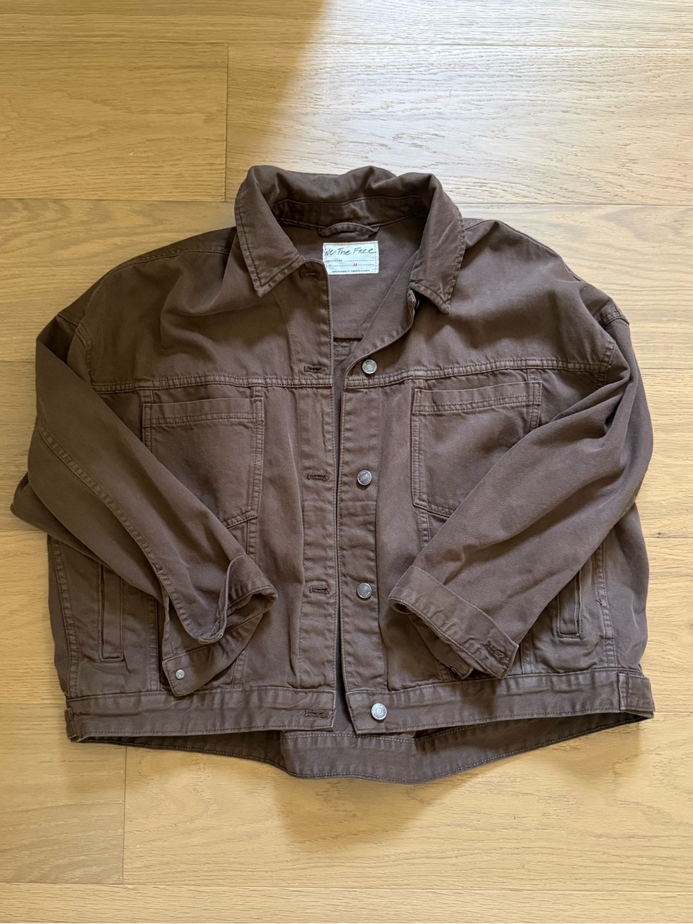 We The Free Opal Swing Jacket in Brown